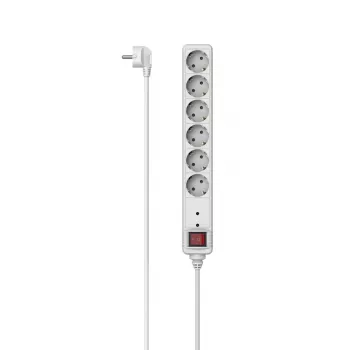 Hama 00223152 Régua de tomadas inteligente 6 saídas AC 1,4 m 3680 W