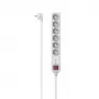 Hama 00223152 Régua de tomadas inteligente 6 saídas AC 1,4 m 3680 W