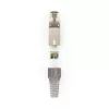 Hama 00200793 Conector de fios RJ45 Cinzento