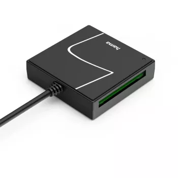 Hama 00200148 Leitor de cartões USB 3.2 Gen 1 (3.1 Gen 1) Type-A/Type-C Preto