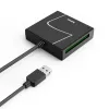 Hama 00200148 Leitor de cartões USB 3.2 Gen 1 (3.1 Gen 1) Type-A/Type-C Preto