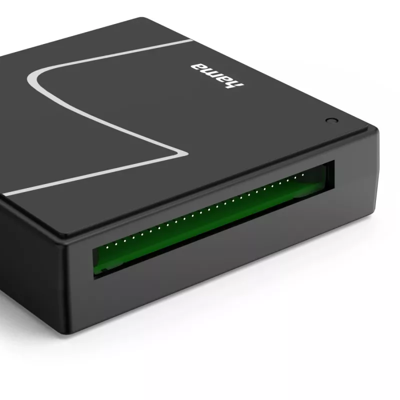 Hama 00200148 Leitor de cartões USB 3.2 Gen 1 (3.1 Gen 1) Type-A/Type-C Preto
