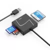 Hama 00200148 Leitor de cartões USB 3.2 Gen 1 (3.1 Gen 1) Type-A/Type-C Preto