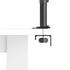 Hama Suporte de monitor, 2 monitores, altura ajustável, orientável/inclinável, 13 polegadas – 35 polegadas, Preto