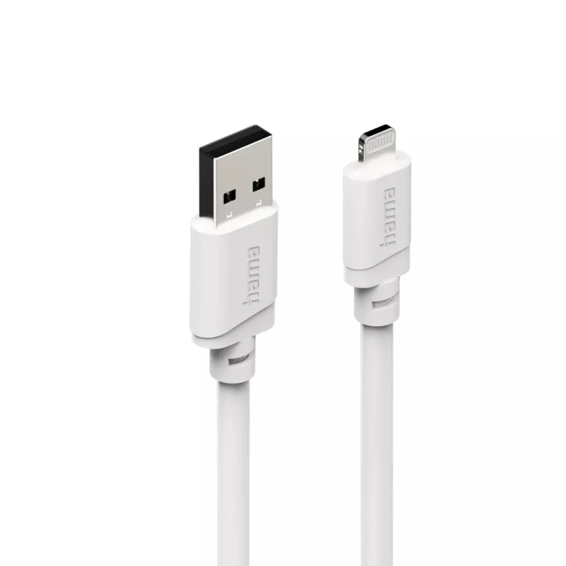 Hama 00201802 Cabo Lightning 3 m Branco