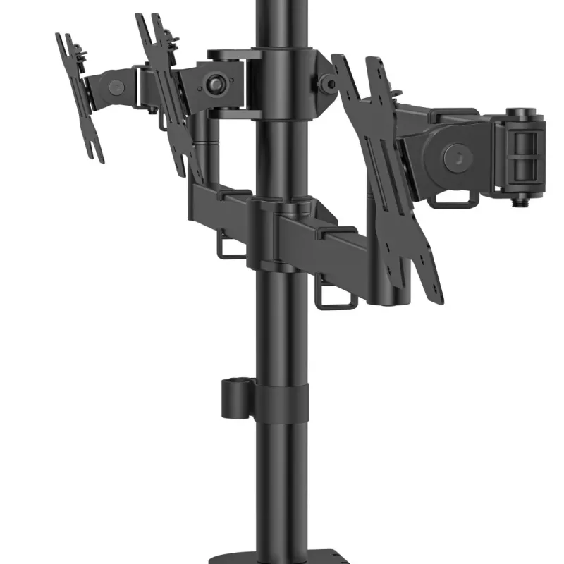 Hama 00220899 Suporte de monitor / base 68,6 cm (27 polegadas) Secretária Preto