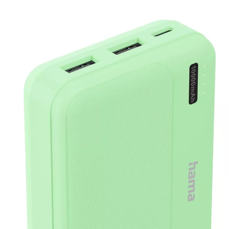 Hama Pocket 10 Polímero de lítio (LiPo) 10000 mAh Verde