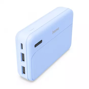 Hama Pocket 10 Polímero de lítio (LiPo) 10000 mAh Azul