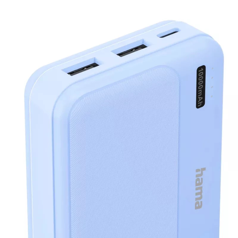 Hama Pocket 10 Polímero de lítio (LiPo) 10000 mAh Azul