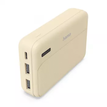 Hama Pocket 10 Polímero de lítio (LiPo) 10000 mAh Areia