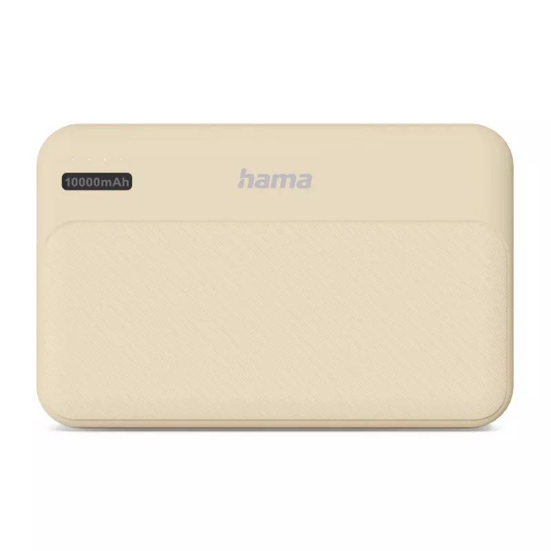 Hama Pocket 10 Polímero de lítio (LiPo) 10000 mAh Areia