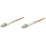 EFB Elektronik O0310.5 Cabo de patch de fibra ótica Duplex, LC-LC, OM2 50/125 µm, LSZH, 5 m, laranja