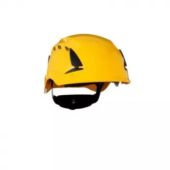 3M X5502V-CE-4 Capacete de proteção plásticos ABS amarelo