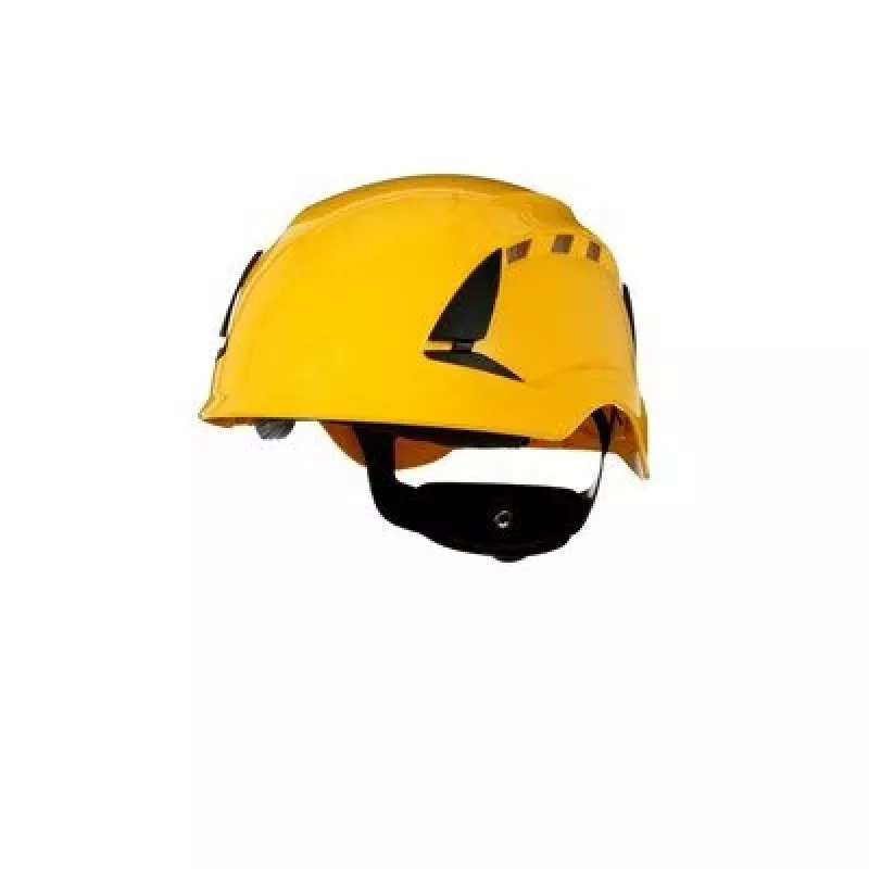 3M X5502V-CE-4 Capacete de proteção plásticos ABS amarelo