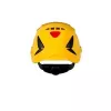3M X5502V-CE-4 Capacete de proteção plásticos ABS amarelo