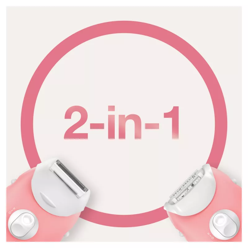 Braun Silk-epil 3-277 Depiladora, branco/rosa