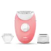 Braun Silk-epil 3-277 Depiladora, branco/rosa