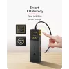 ICY BOX Spade Dock 4038, estação de acoplamento 7-em-1 com ecrã LCD e PD 100 W
