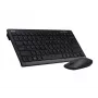 Acer Chrome Conjunto combo, teclado, rato incluído, universal, RF sem fios, QWERTY, preto