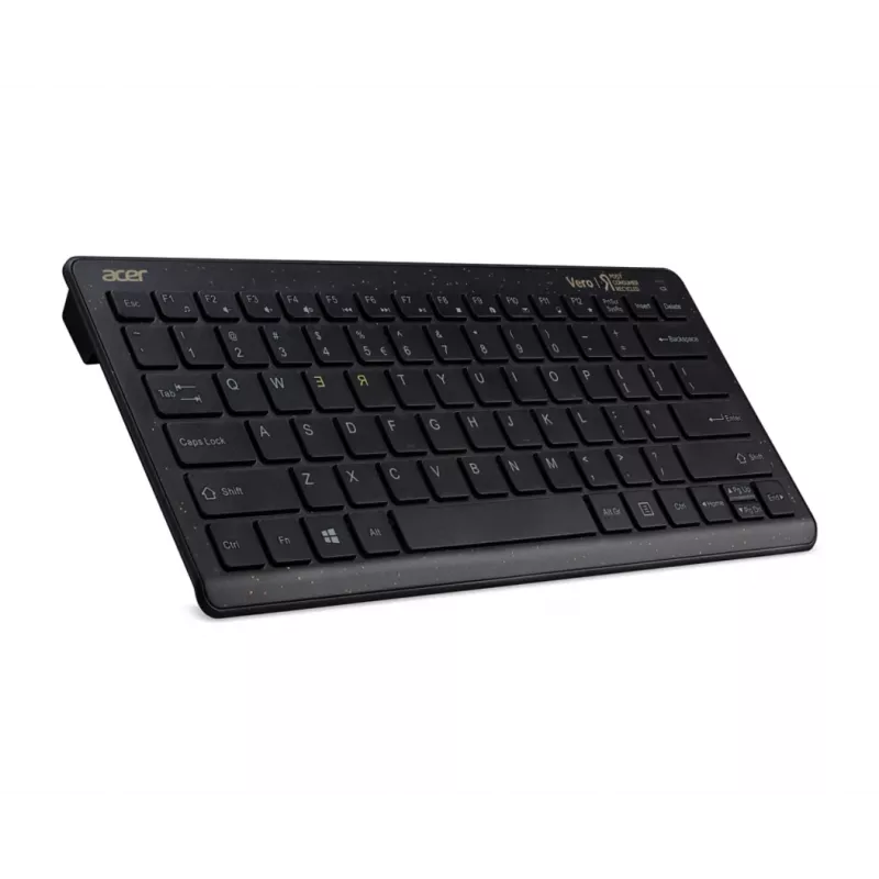 Acer Chrome Conjunto combo, teclado, rato incluído, universal, RF sem fios, QWERTY, preto