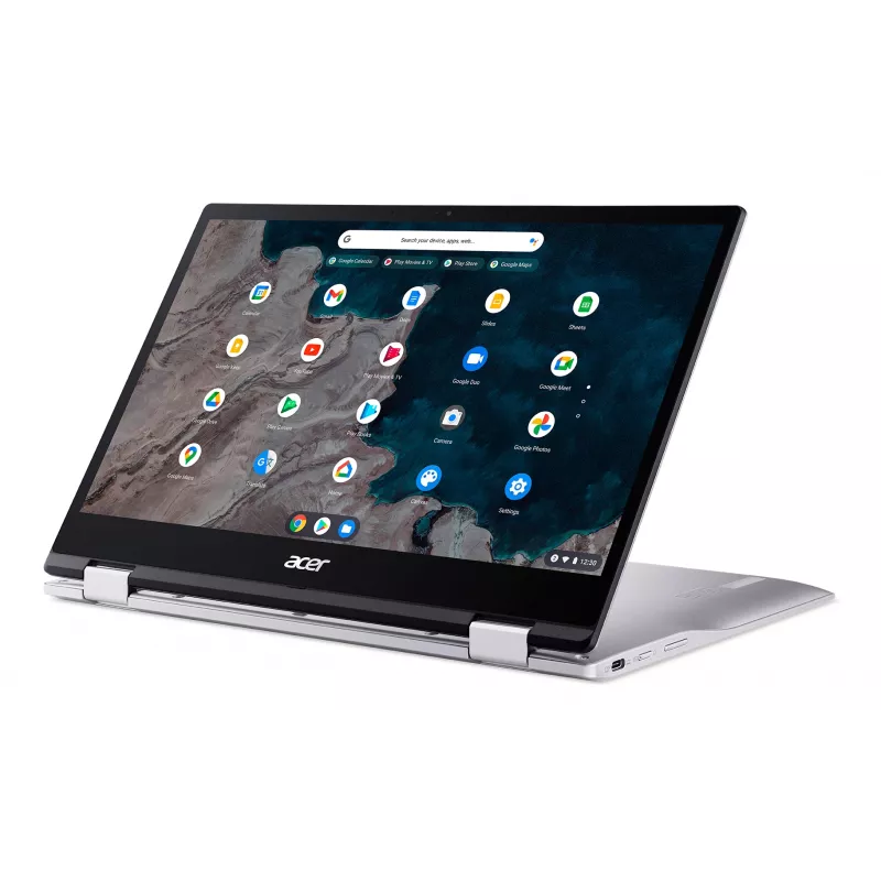 Acer Chromebook CP513-1HL-S1YN Snapdragon 7c 33,8 cm (13,3 polegadas) Touchscreen Full HD 8 GB LPDDR4x-SDRAM 128 GB eMMC Wi-Fi 5 (802.11ac) ChromeOS for Enterprise prateado