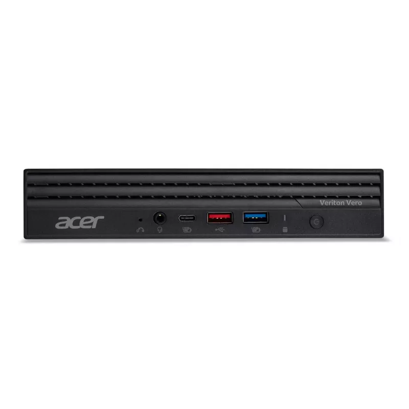 Acer Veriton Vero N4720GT I54516 Pro Intel® Core™ i5 i5-14400 16 GB DDR5-SDRAM 512 GB SSD Windows 11 Pro Micro-PC Mini PC preto