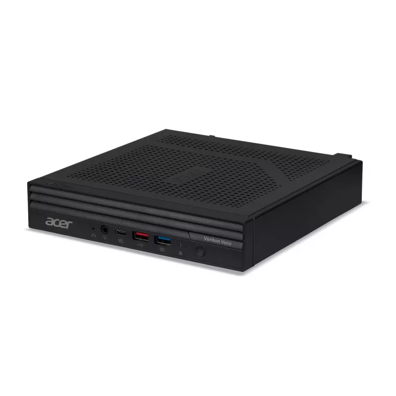 Acer Veriton Vero N4720GT I54516 Pro Intel® Core™ i5 i5-14400 16 GB DDR5-SDRAM 512 GB SSD Windows 11 Pro Micro-PC Mini PC preto