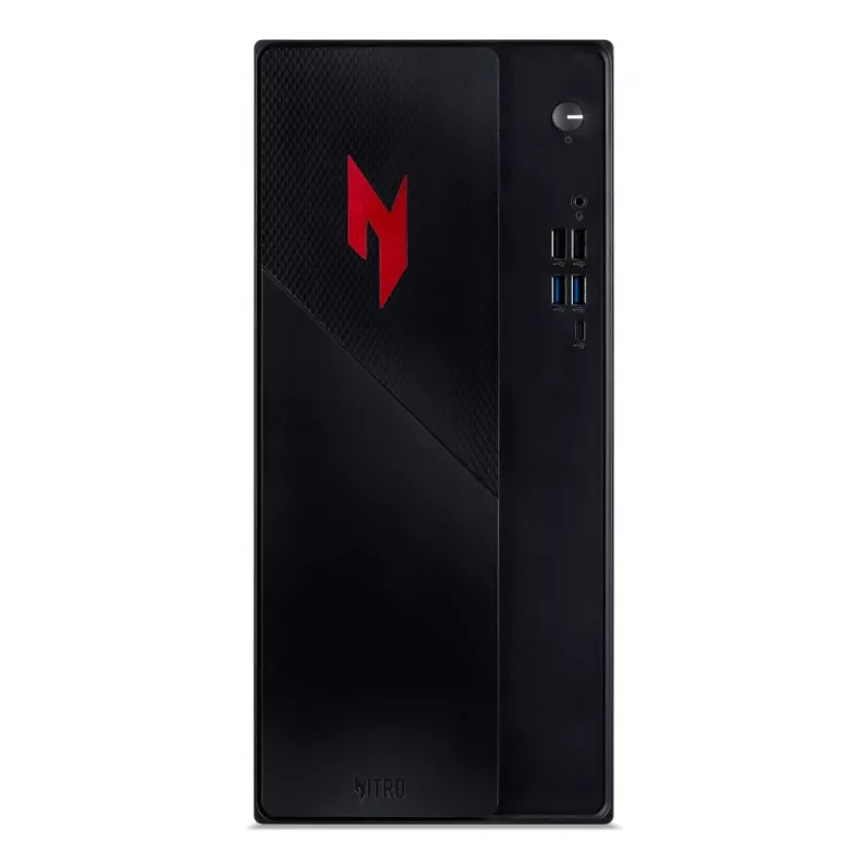 Acer NITRO 20 N20 101 I52150 Intel Core 5 210H 16 GB DDR4-SDRAM 1 TB SSD NVIDIA® GeForce RTX™ 5050 Windows 11 Home Desktop PC preto