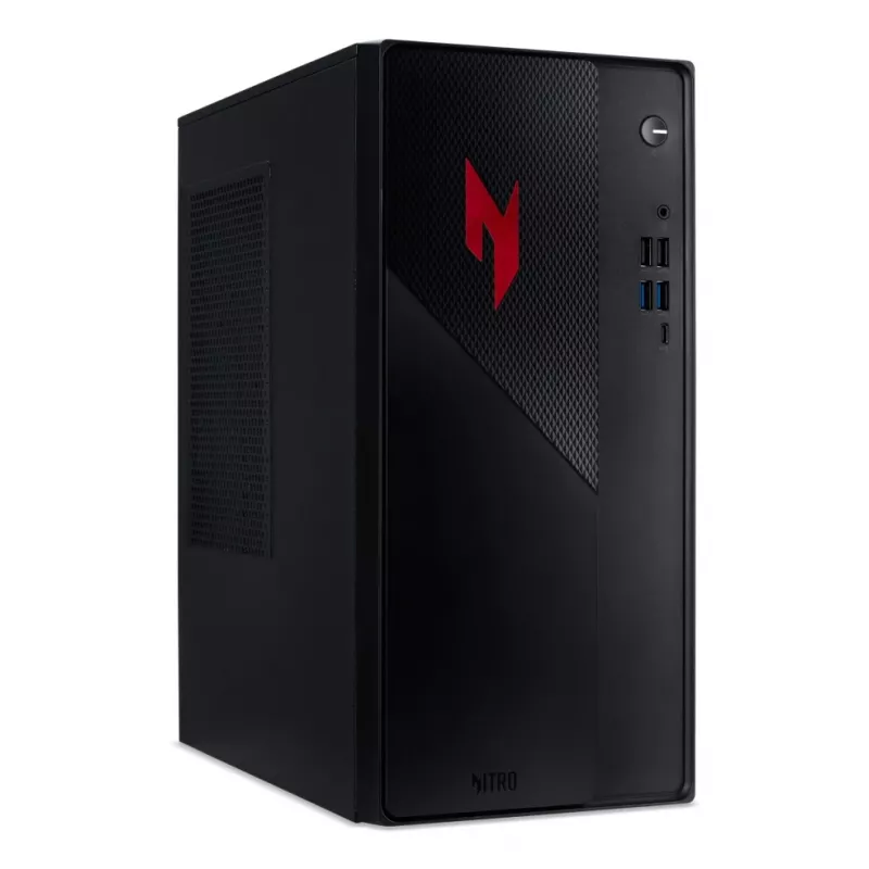 Acer NITRO 20 N20 101 I52150 Intel Core 5 210H 16 GB DDR4-SDRAM 1 TB SSD NVIDIA® GeForce RTX™ 5050 Windows 11 Home Desktop PC preto