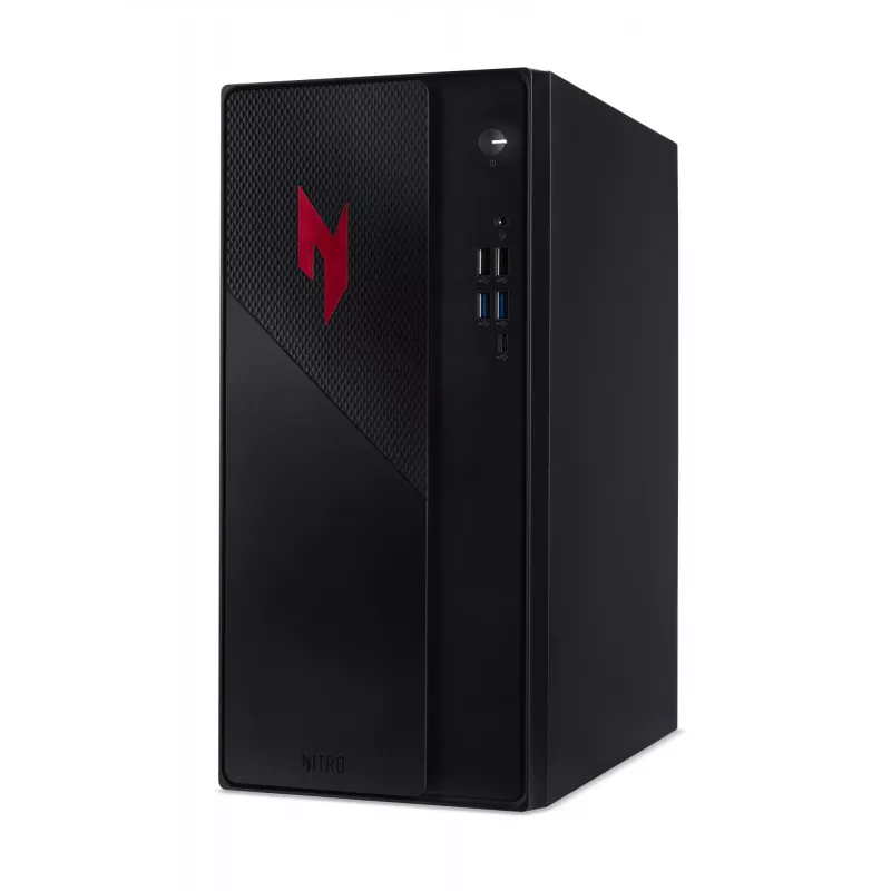 Acer NITRO 20 N20 101 I52150 Intel Core 5 210H 16 GB DDR4-SDRAM 1 TB SSD NVIDIA® GeForce RTX™ 5050 Windows 11 Home Desktop PC preto