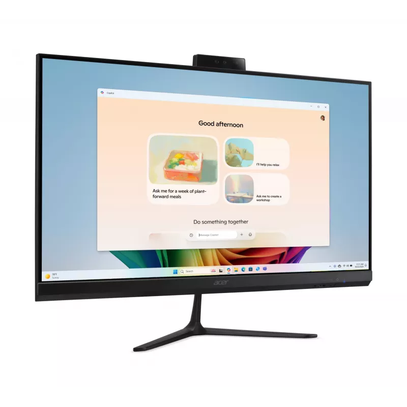 Acer Aspire C27B AI AR7432 NL Copilot+ PC AMD Ryzen™ AI 5 350 68,6 cm (27 inch) 1920 x 1080 Pixel All-in-One PC 32 GB DDR4-SDRAM 1 TB SSD Windows 11 Home Preto