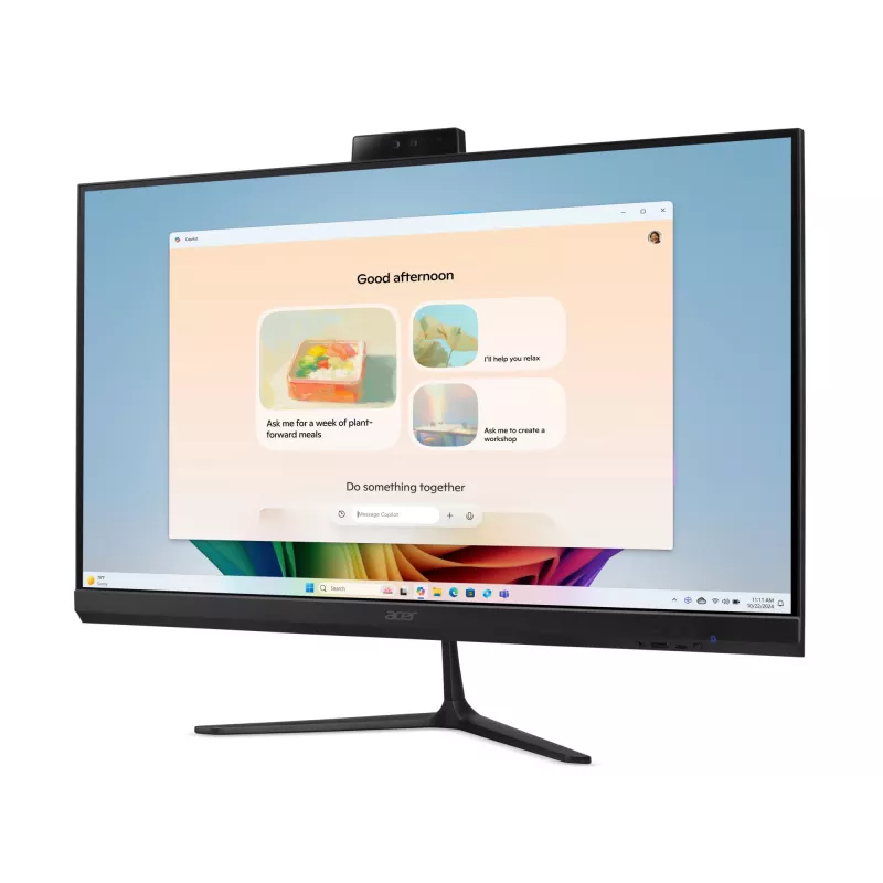 Acer Aspire C27B AI AR7432 NL Copilot+ PC AMD Ryzen™ AI 5 350 68,6 cm (27 inch) 1920 x 1080 Pixel All-in-One PC 32 GB DDR4-SDRAM 1 TB SSD Windows 11 Home Preto