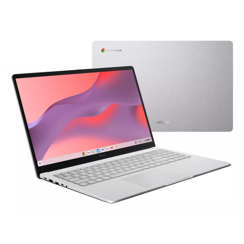 ASUS Chromebook CB1505CTA-S70197-CBE Intel® N N150 39,6 cm (15,6 inch) Full HD 8 GB LPDDR5-SDRAM 64 GB eMMC Wi-Fi 6 (802.11ax) ChromeOS US International Cinzento