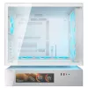 COUGAR Caixa Midi Tower, CFV235 Vision, ARGB, Ecrã LCD, Mesh, Branco