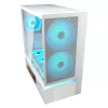 COUGAR Caixa Midi Tower, CFV235 Vision, ARGB, Ecrã LCD, Mesh, Branco