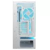 COUGAR Caixa Midi Tower, CFV235 Vision, ARGB, Ecrã LCD, Mesh, Branco