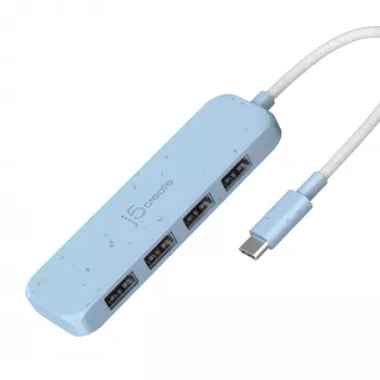 j5create Hub USB-C para 4 portas Type-A Gen 2 ecológico