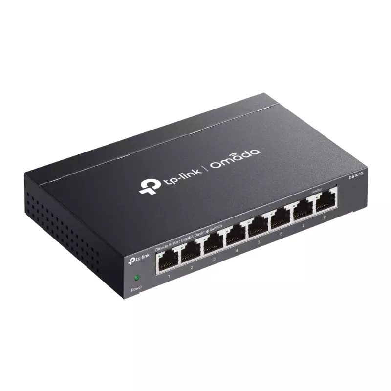 TP-Link Omada DS108G Switch de rede Não gerido Gigabit Ethernet (10/100/1000) Preto