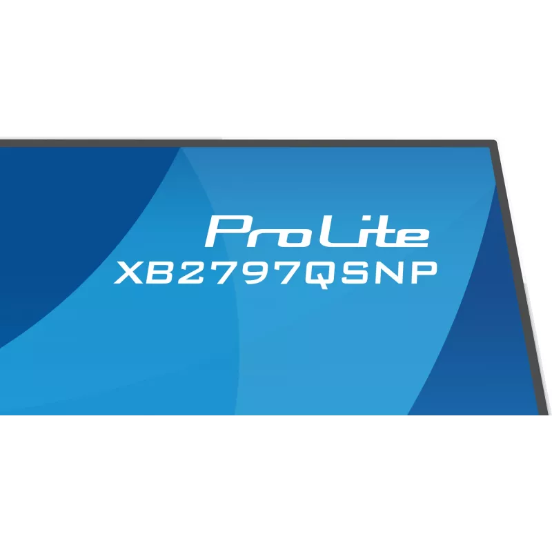 iiyama ProLite XB2797QSNP-W1 Monitor de computador IPS-LCD de 27 polegadas 68,6 cm (27 polegadas) 2560 x 1440 píxeis Quad HD Branco