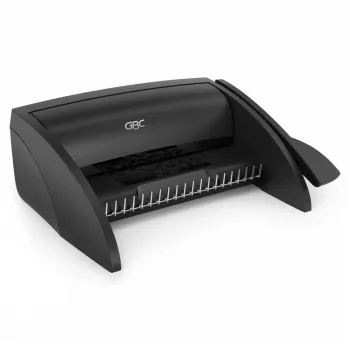 GBC Encadernadora CombBind® C100, encadernadora de pente, Manual, 160 folhas, Preto
