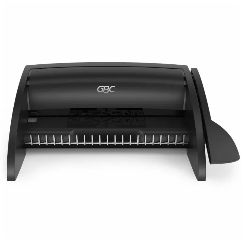 GBC Encadernadora CombBind® C100, encadernadora de pente, Manual, 160 folhas, Preto