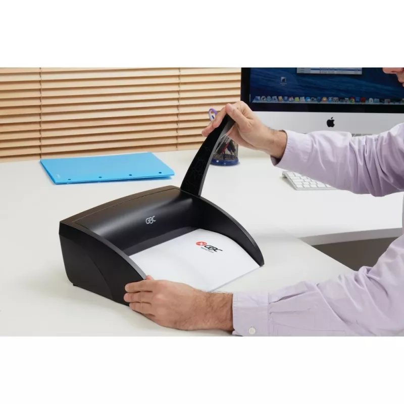 GBC Encadernadora CombBind® C100, encadernadora de pente, Manual, 160 folhas, Preto