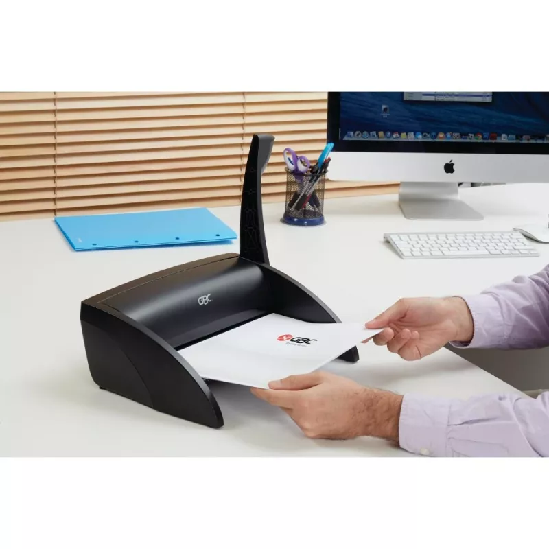 GBC Encadernadora CombBind® C100, encadernadora de pente, Manual, 160 folhas, Preto