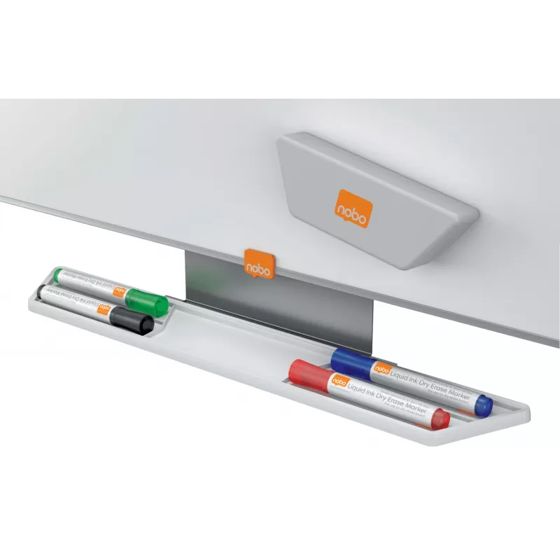 Nobo Marcador para quadro branco de vidro (4 unid.), Vidro, Preto, Azul, Verde, Vermelho, 4 unid.