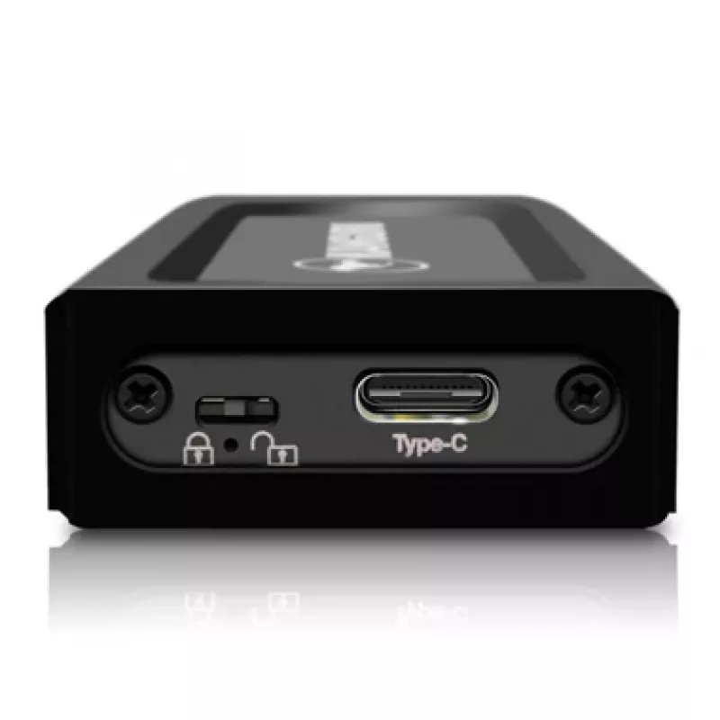 iStorage Kanguru UltraLock Superspeed+ USB-C M.2 NVMe SSD externo 1 TB | Unidade de estado sólido portátil segura | Interruptor físico de proteção contra escrita | Firmware seguro | Conforme TAA |