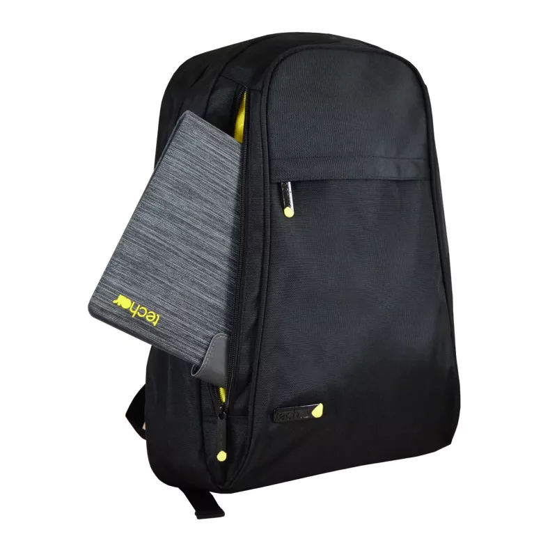 Techair TANZ0701v6 14-15.6 polegadas Preto Classic Backpack, Mochila, 39,6 cm (15,6 polegadas), Alça de ombro, 760 g