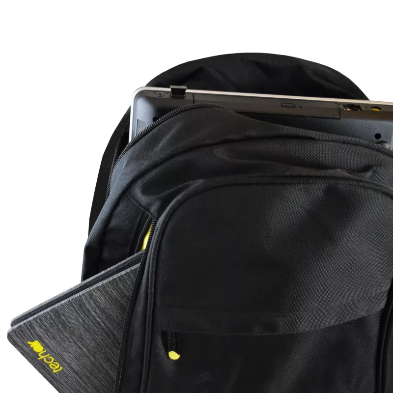 Techair TANZ0701v6 14-15.6 polegadas Preto Classic Backpack, Mochila, 39,6 cm (15,6 polegadas), Alça de ombro, 760 g