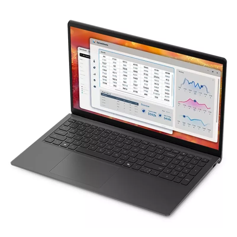 DELL Pro 15 Essential PV15265 AMD Ryzen™ 5 130 Portátil 39,6 cm (15,6 polegadas) Full HD 16 GB DDR5-SDRAM 1 TB SSD Wi-Fi 6 (802.11ax) Windows 11 Pro Alemão Preto
