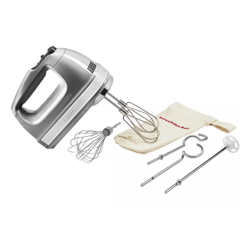 KitchenAid 5KHM9212ECU Batedeira de mão 85 W Prateado