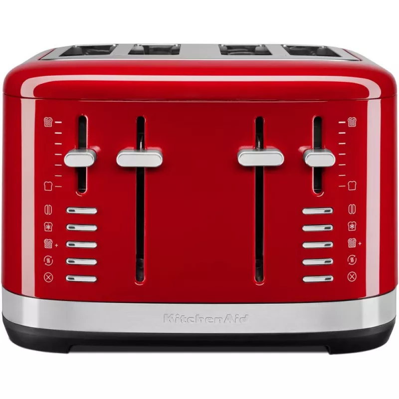 KitchenAid 5KMT4109EER 7 4 fatias 1640 W Vermelho, Aço inoxidável